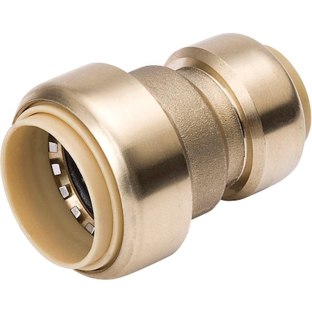 Proline 1 In. x 3/4 In. Brass Push Fit Coupling 6630-054